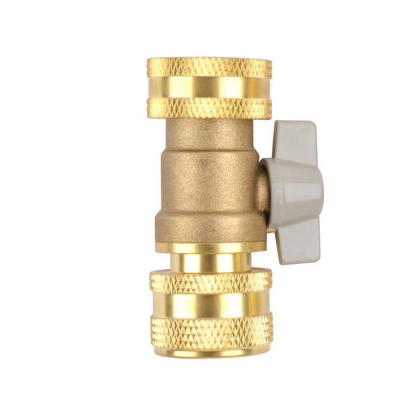 Female Coupler with Shutoff